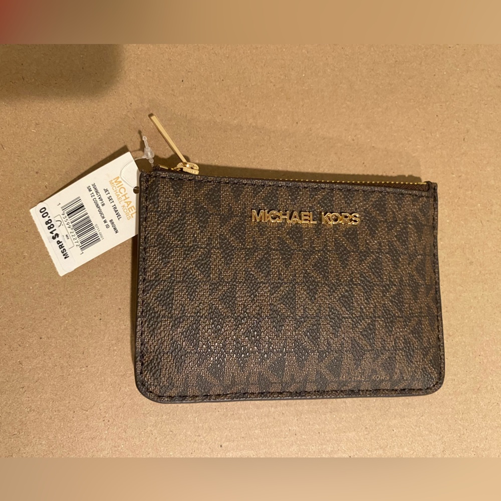 brand new MK keychain wallet